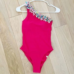 Summersalt Bright Pink One Piece Swimsuit